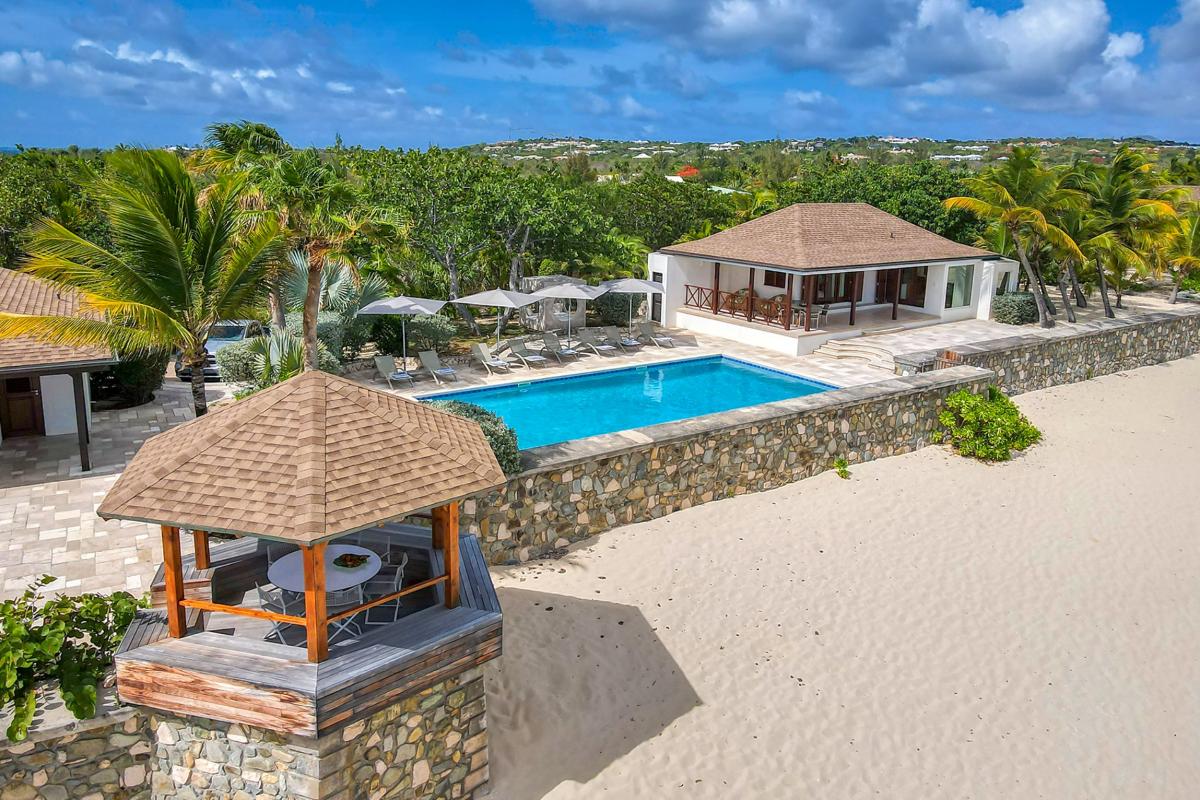 Villa rental St Martin - Villa drone